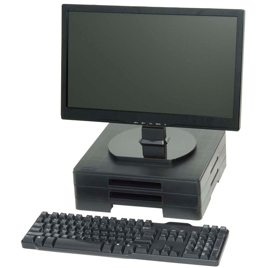 MONITOR RISER STACKABLE *BLACK