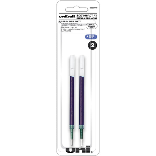 uni-ball Gel Impact RT Rollerball Pen Refills