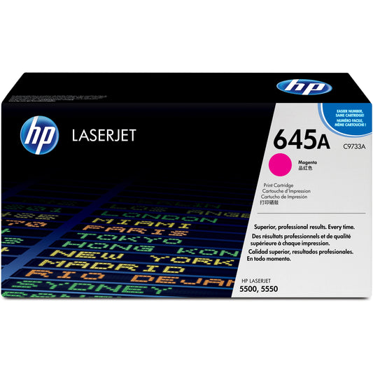 HP 645A (C9733A) Original Toner Cartridge - Single Pack - Magenta