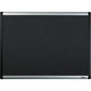 Lorell Black Mesh Fabric Covered Bulletin Boards