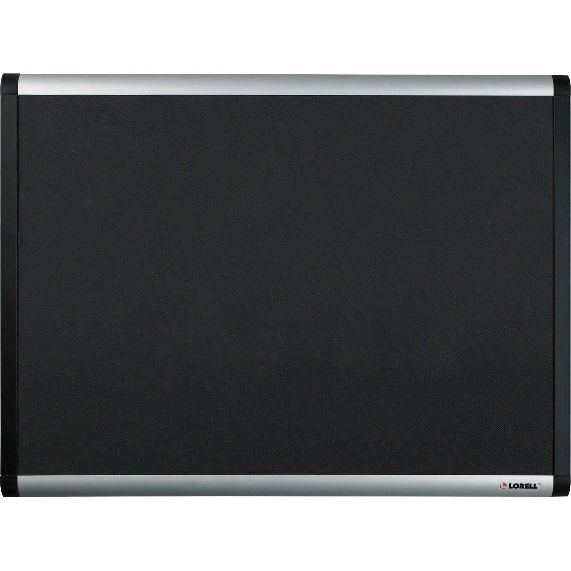 Lorell Black Mesh Fabric Covered Bulletin Boards