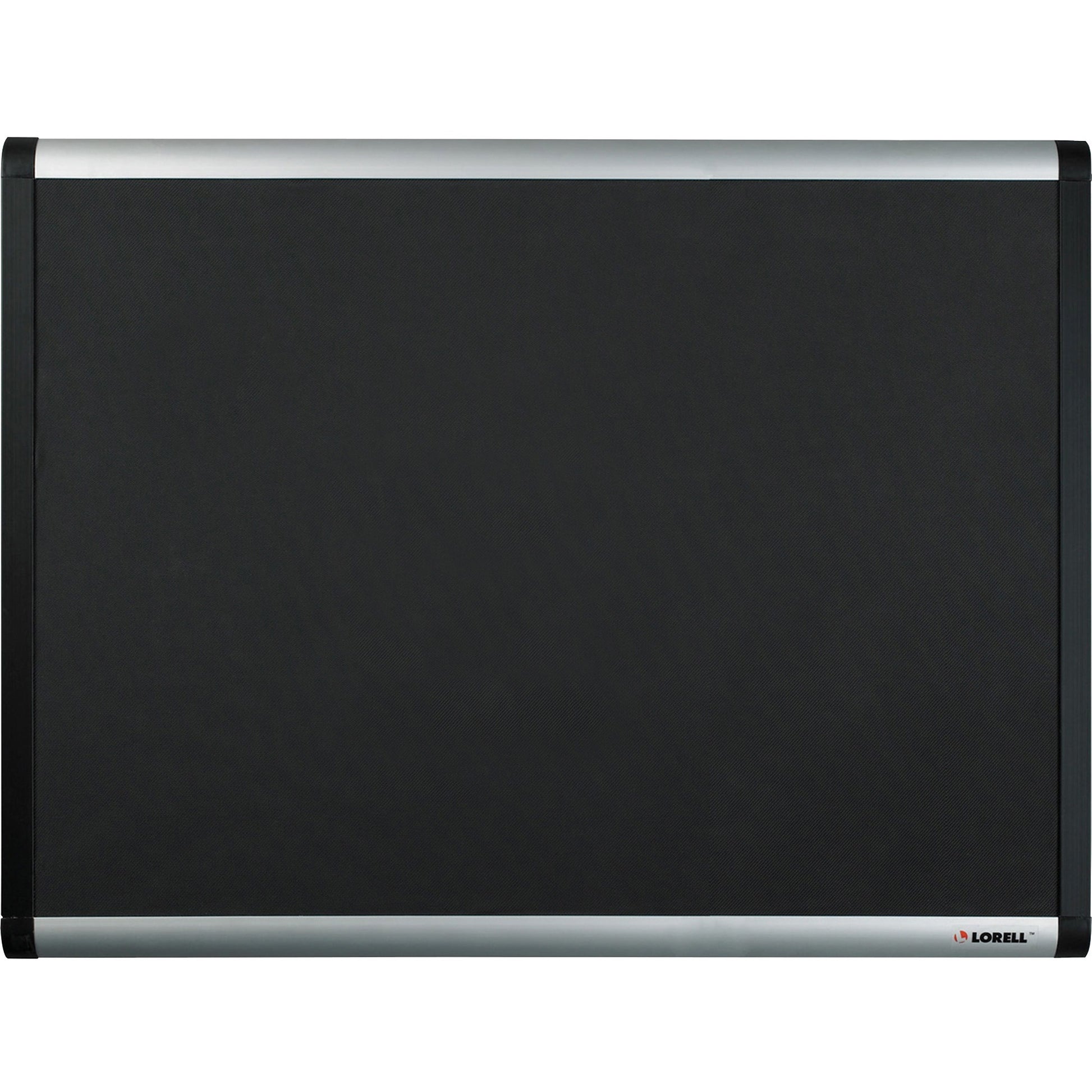 Lorell Black Mesh Fabric Covered Bulletin Boards