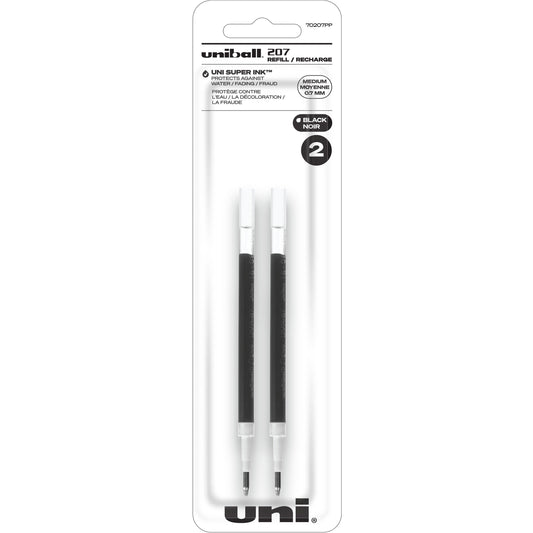 uni-ball 207 Retractable Gel - Refill 2pk
