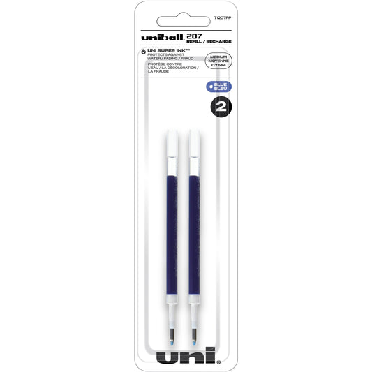 uni-ball 207 Retractable Gel - Refill 2pk