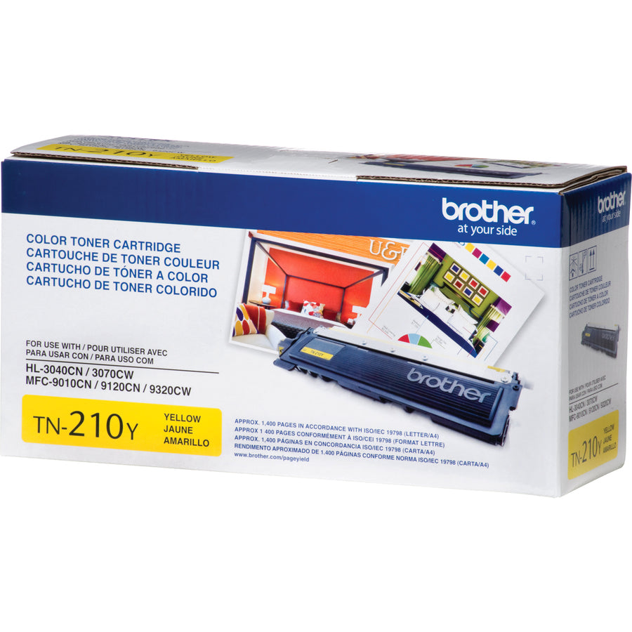 Brother TN-210Y Original Toner Cartridge - TN210Y