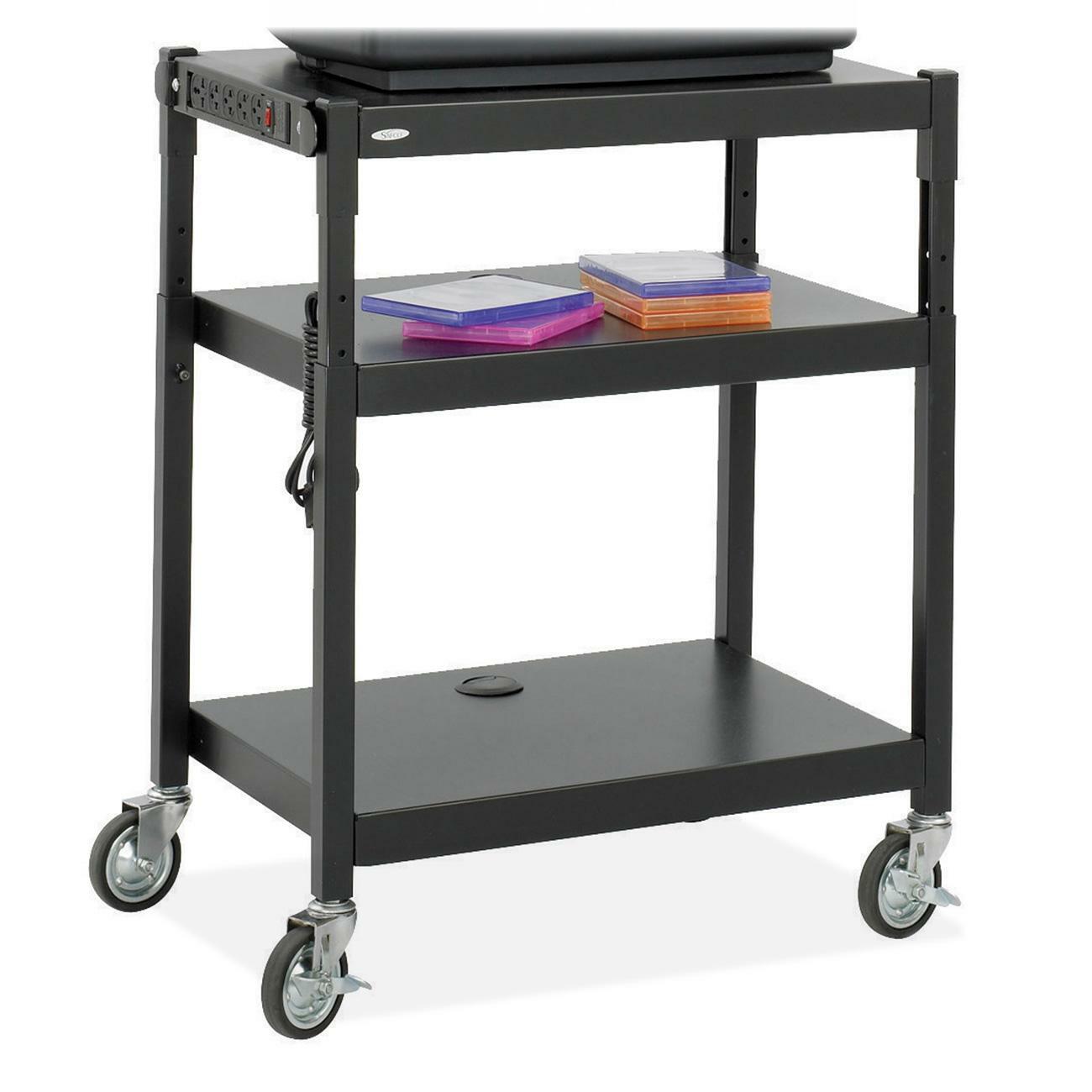 Safco Adjustable Height A/V Cart