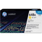 HP 648A (CE262A) Original Toner Cartridge - Single Pack - Yellow