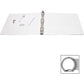 Business Source Round Ring Standard View Binders - 09981