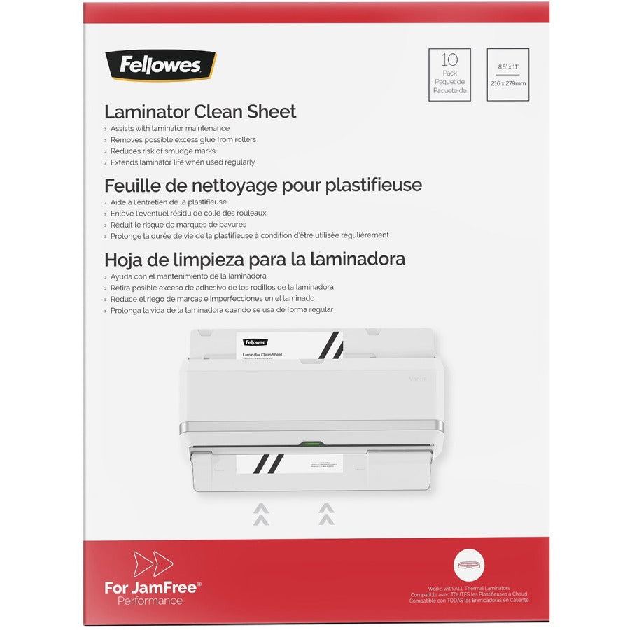 LAMINATOR CLEANING SHEETS