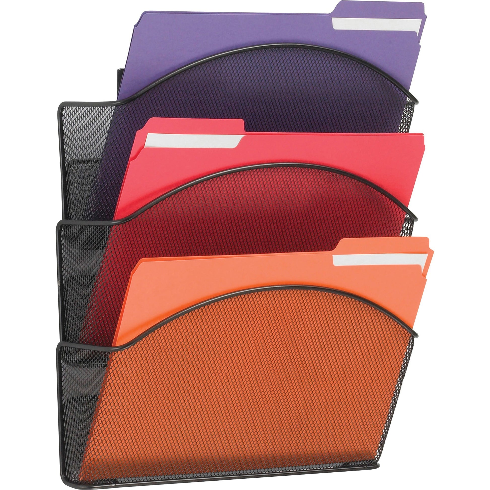 Safco Onyx Mesh Wall Pockets