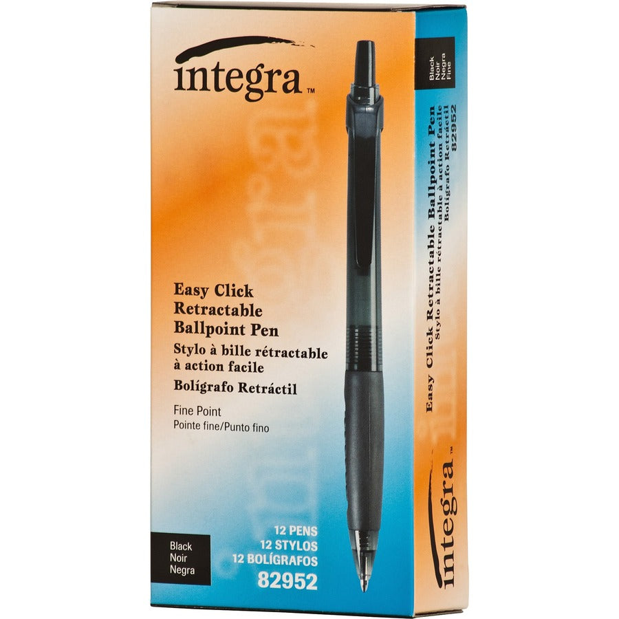 PEN,RETRACTABLE,GRIP,FN,BK