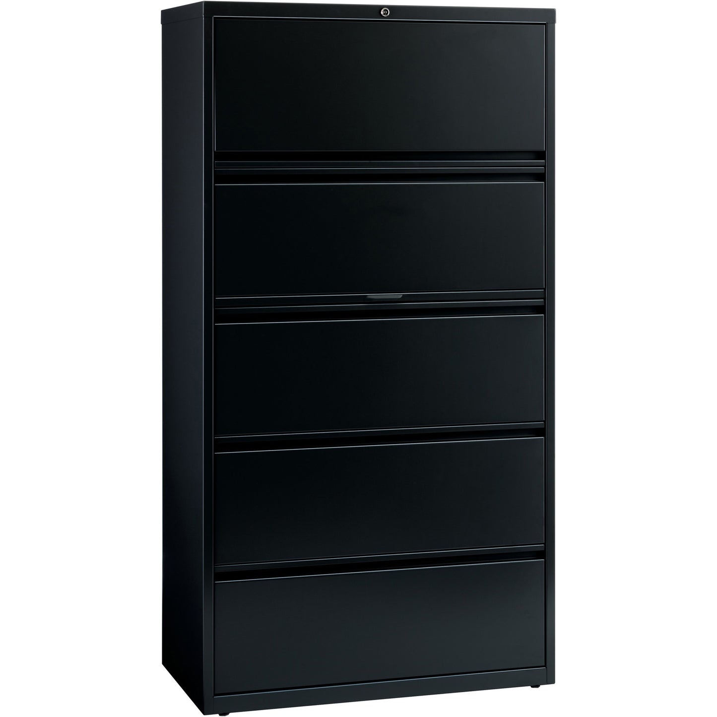 Lorell Telescoping Suspension Lateral Files - 5-Drawer