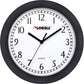 Lorell 9" Round Profile Wall Clock