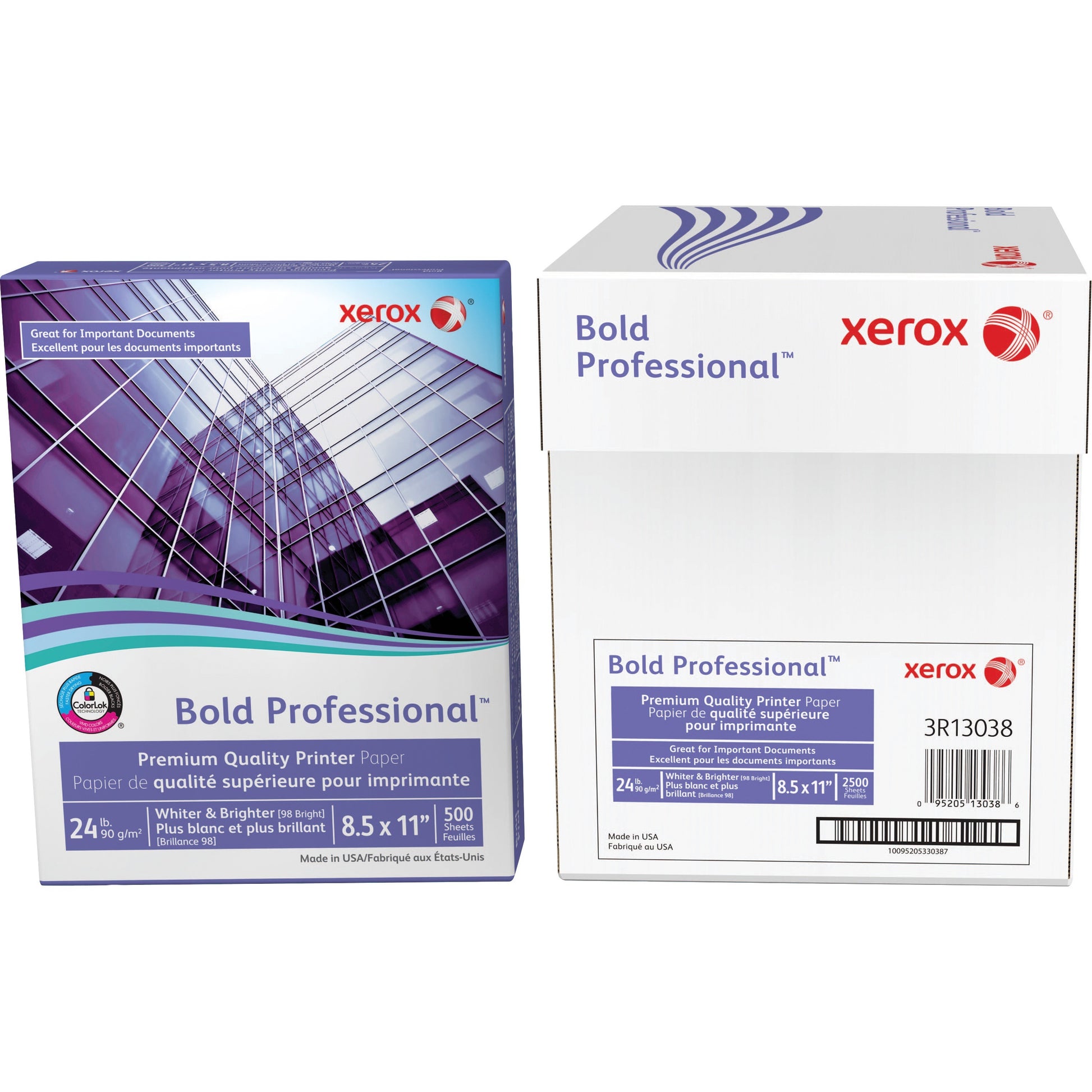Xerox Premium Laser, Inkjet Copy & Multipurpose Paper - White