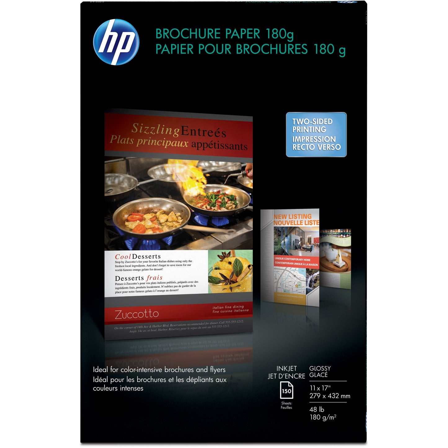 HP Inkjet Brochure/Flyer Paper - White