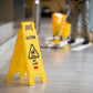 SIGN SAFETY CAUTION WET FLOOR