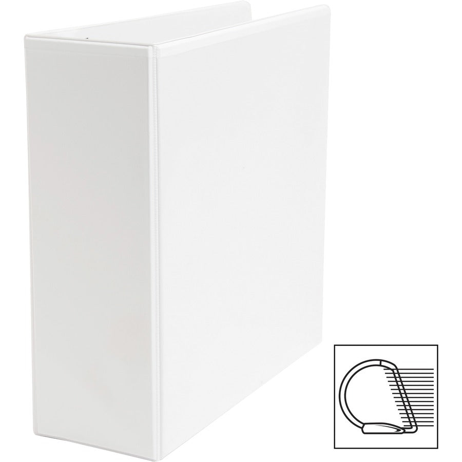 BINDER VIEW D-RING 4", WHITE