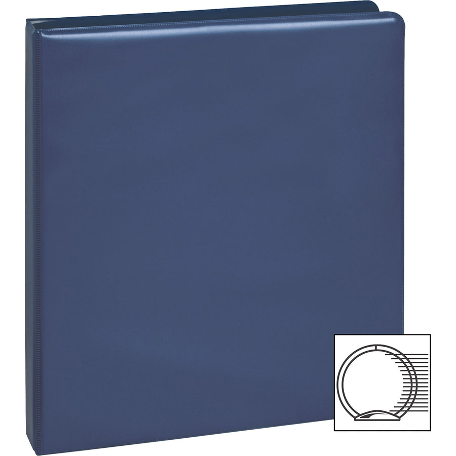 BINDER R-RING ECONO .5"*DK.BLU