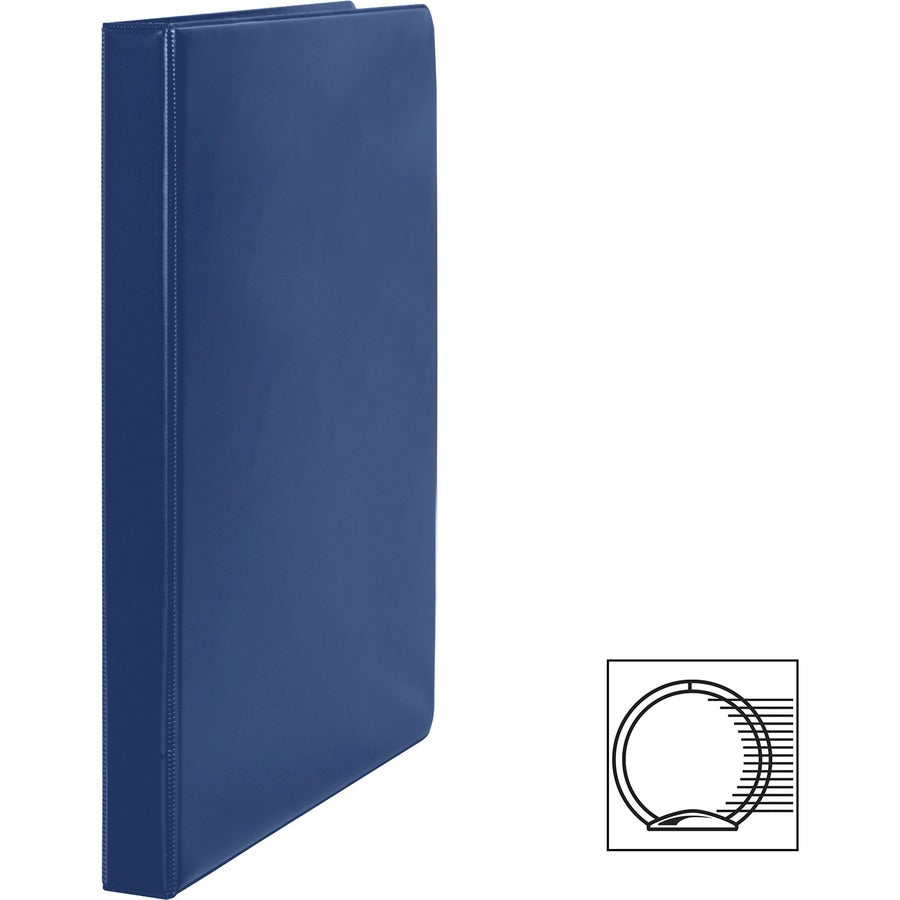 BINDER R-RING ECONO .5"*DK.BLU