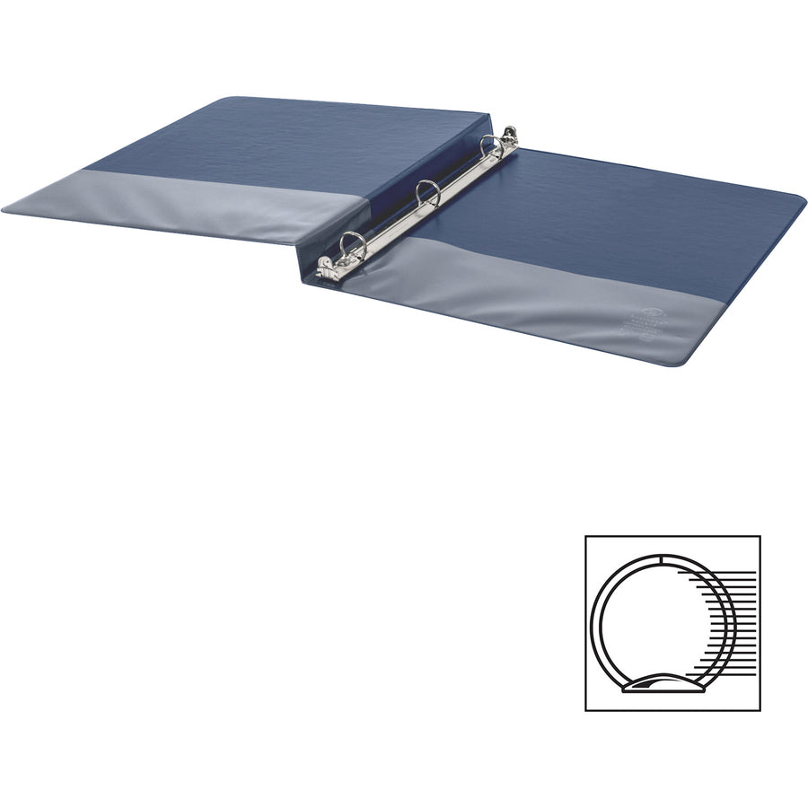 BINDER R-RING ECONO .5"*DK.BLU