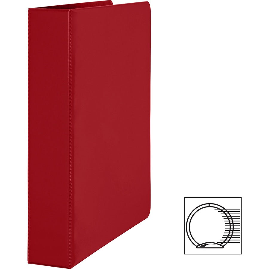 BINDER R-RING ECONO 1.5"*RED