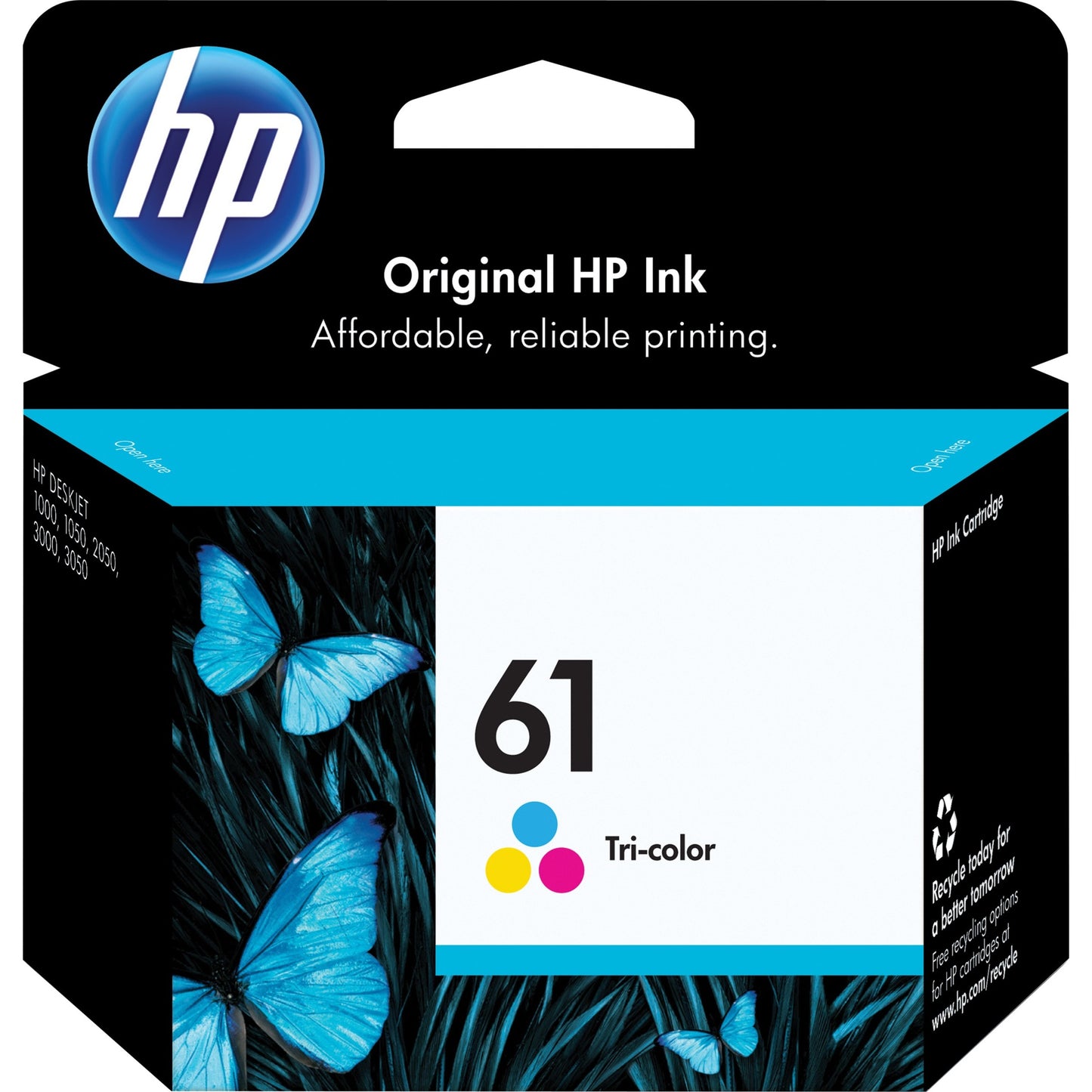 HP 61 Original Ink Cartridge - Single Pack