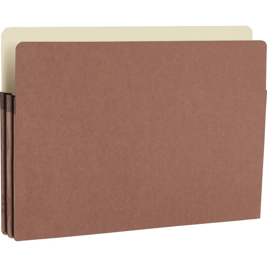 Business Source Straight Tab Cut Legal Recycled File Pocket - 65793