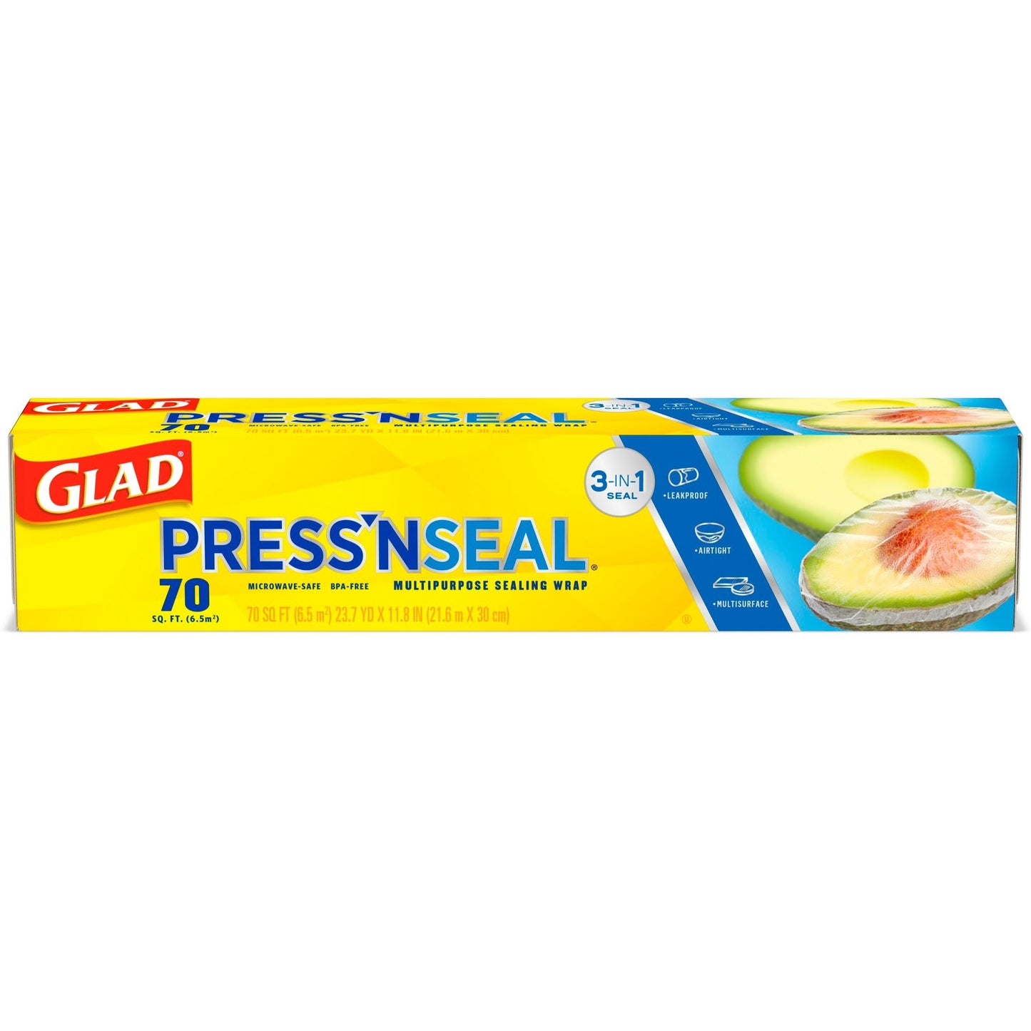 Glad Press'n Seal Food Plastic Wrap