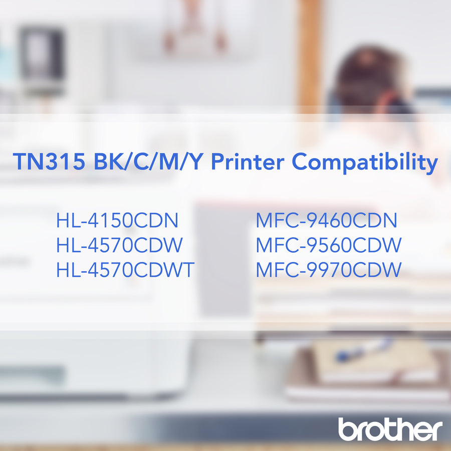 Brother TN315Y Original Toner Cartridge - TN315Y
