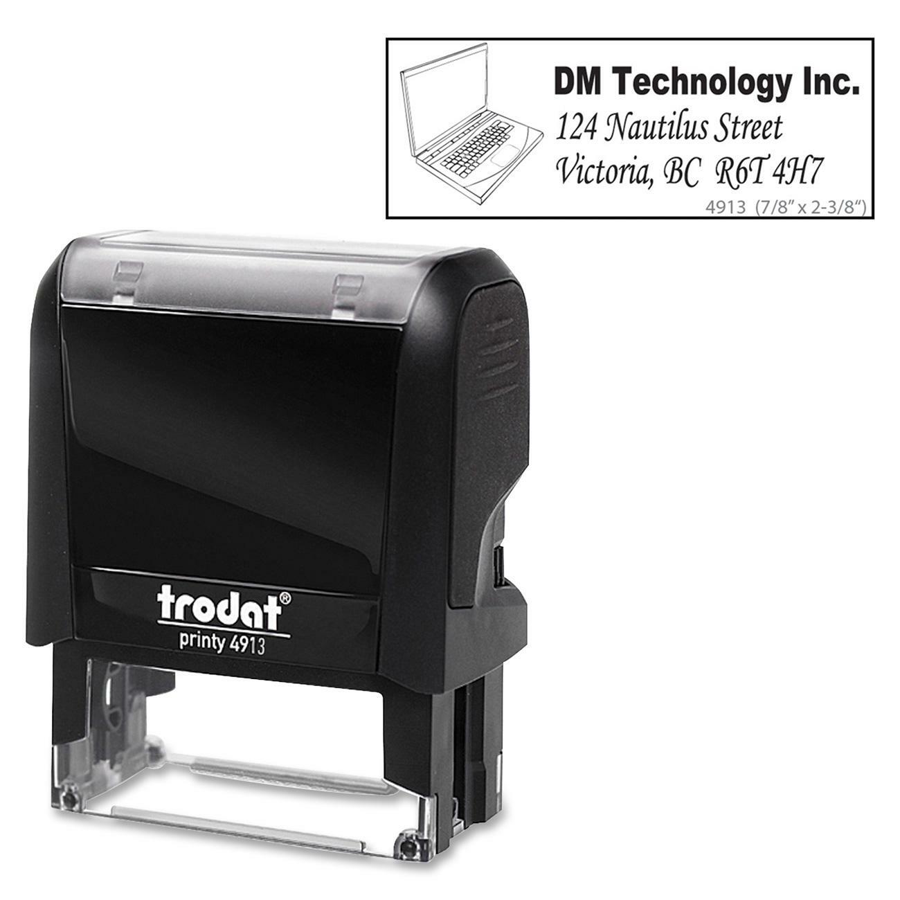 Trodat Climate Neutral 4913 Self-inking Stamp