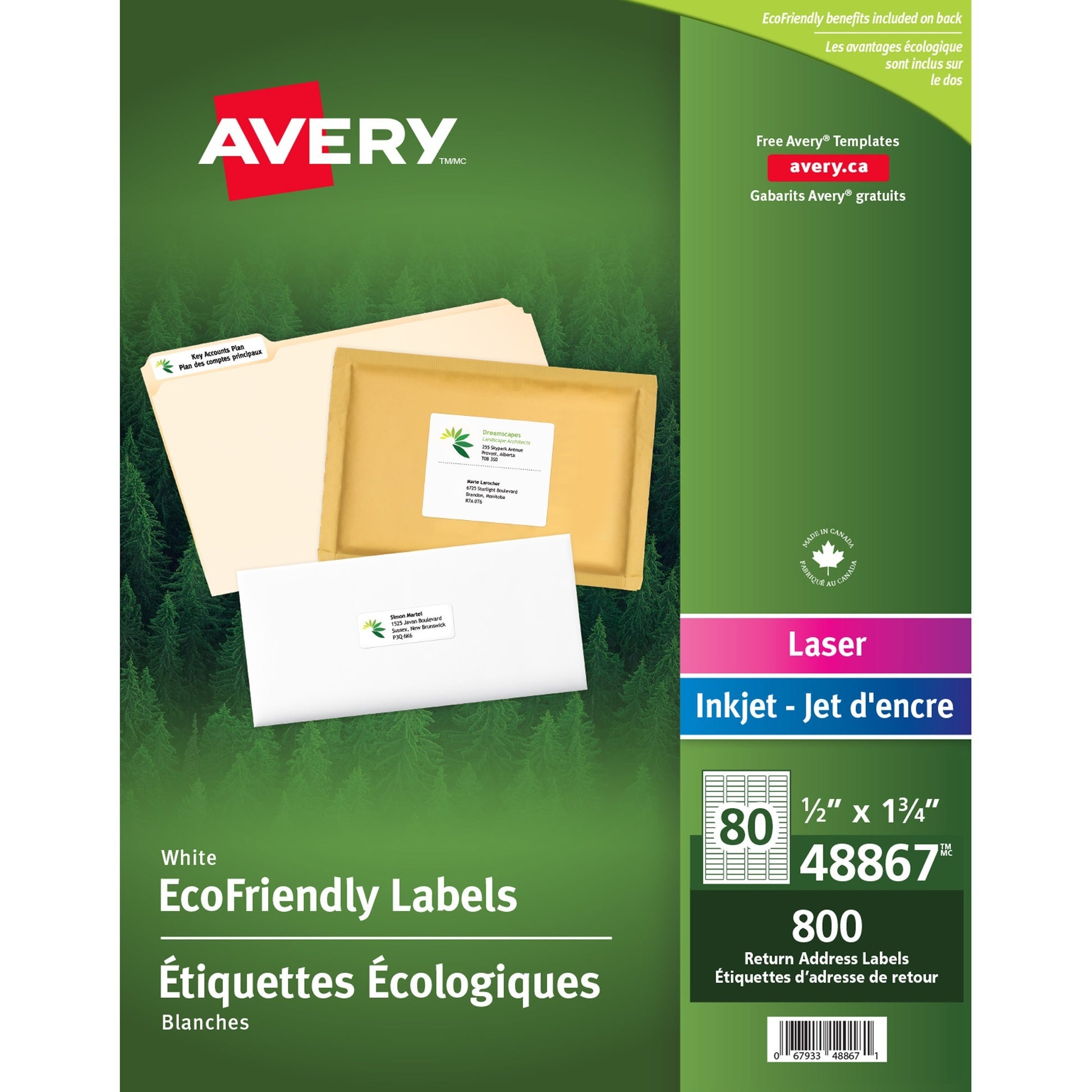 Avery&reg; Eco-Friendly Mailing Label