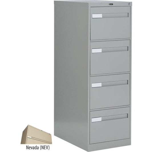 Global 2600 Plus Vertical File Cabinet - 4-Drawer