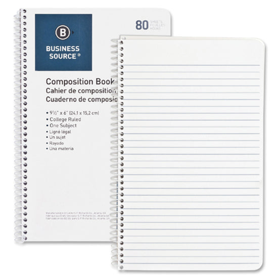 Business Source College Ruled Composition Books - 10966