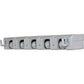 WALL RACK W/HOOKS 16.5Lx2.75H