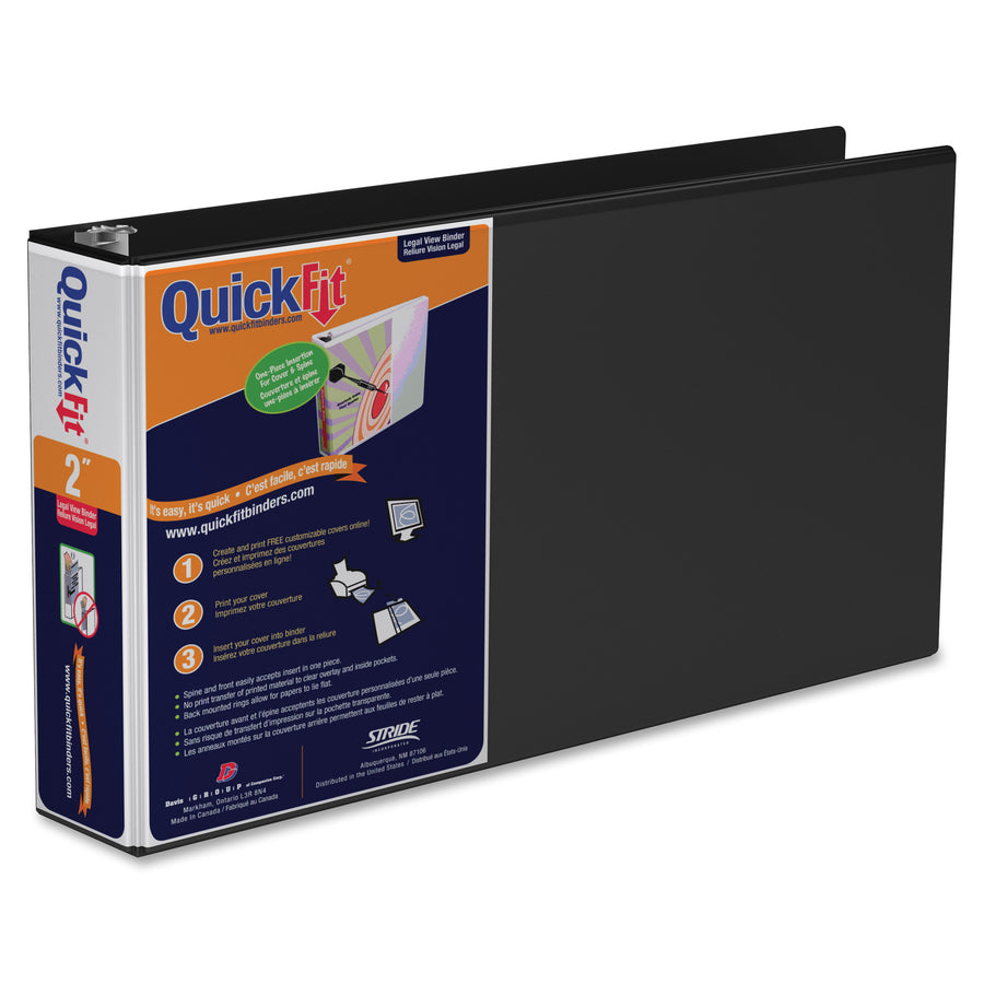 BINDER QUICKFIT R-R 2" BK LGL