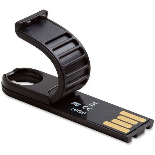 Verbatim 16GB Micro Plus USB Flash Drive - Black