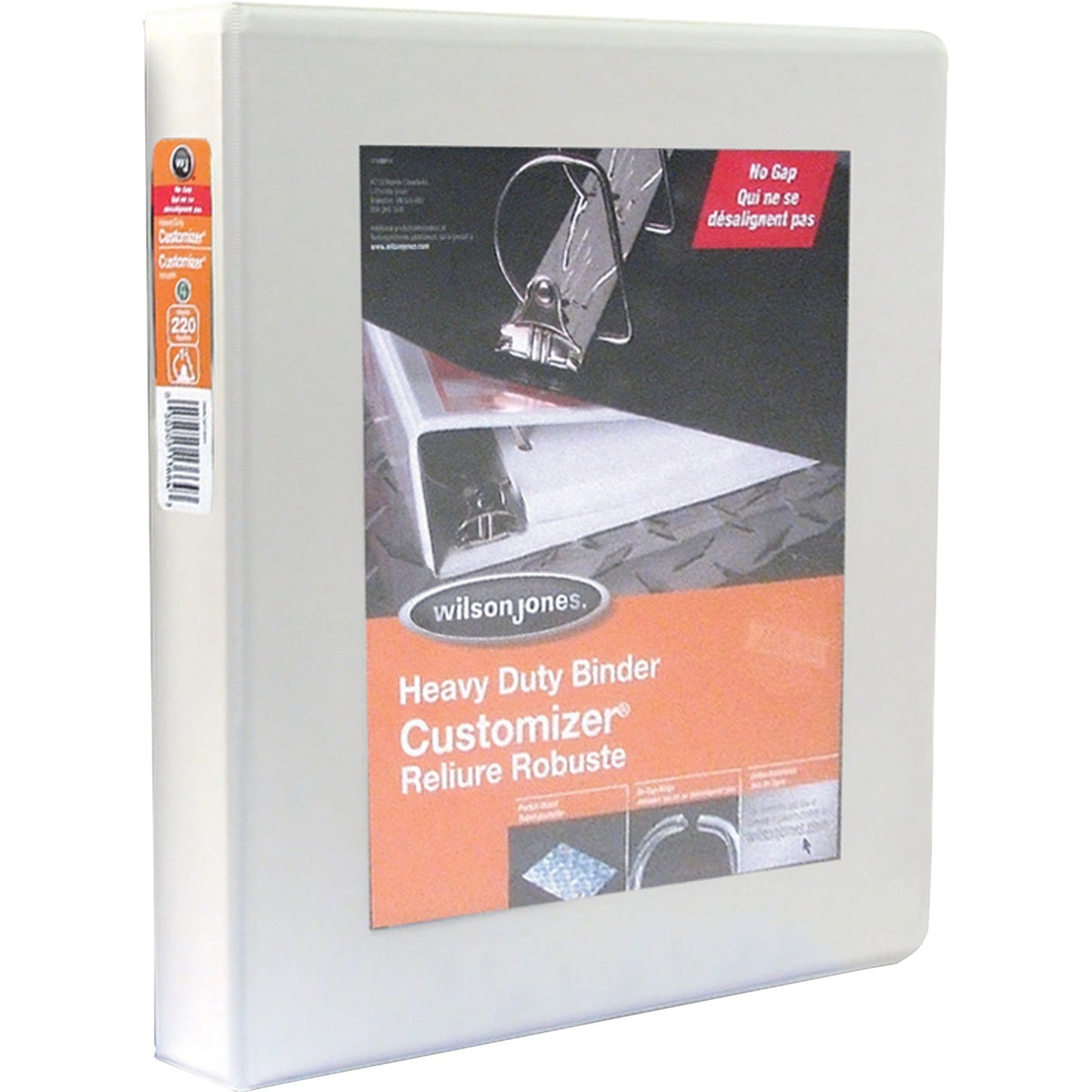 Wilson Jones ENVI Heavy-duty Customizer D-ring View Binder