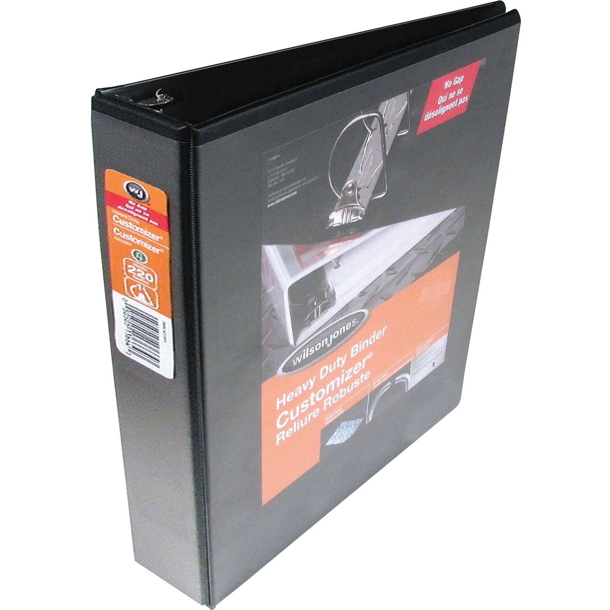 Wilson Jones ENVI Heavy-duty Customizer D-ring View Binder