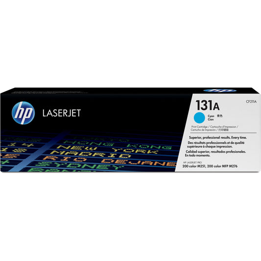 HP 131A (CF211A) Original Toner Cartridge - Single Pack - Cyan