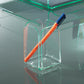 CUP, PENCL TRNSPRNT GRN EDG