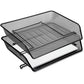 Lorell Side-loading Steel Mesh Letter Tray - 84154