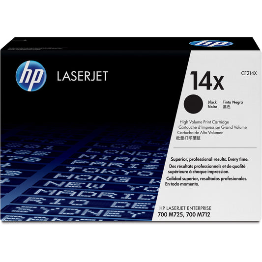 HP 14X (CF214X) Original Toner Cartridge - Single Pack - Black