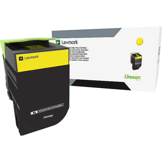 Lexmark Unison 800S4 Toner Cartridge - Yellow