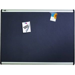 Quartet Prestige Plus Magnetic Fabric Bulletin Board, 4? x 3?