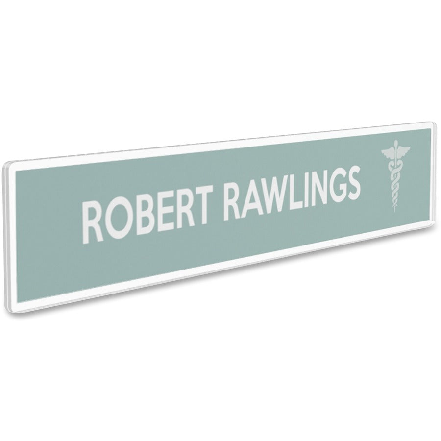 CUBICLE NAMEPLATE HLDR 8.5x2