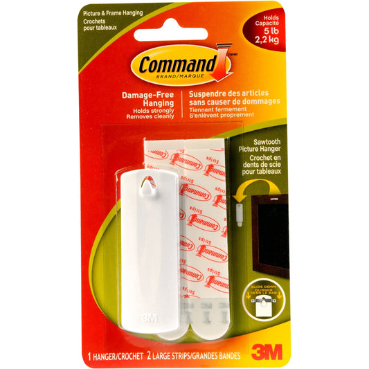 Command Sawtooth Picture Hanger, 17040C