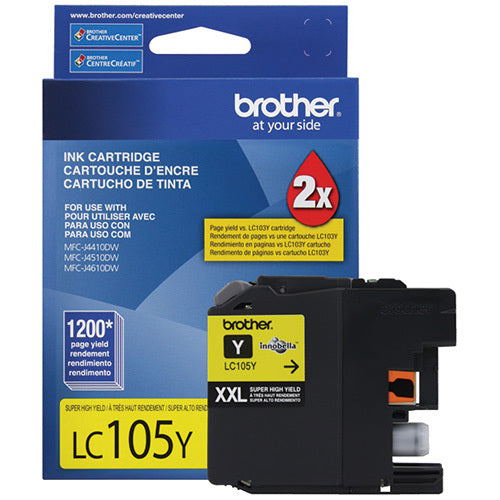 Brother Innobella LC105YS Original Ink Cartridge - Yellow