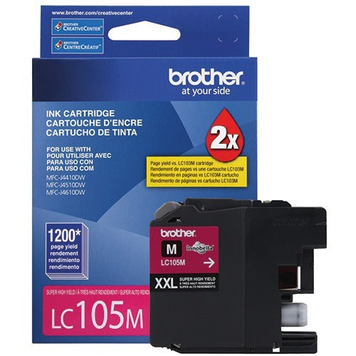 Brother Innobella LC105MS Original Ink Cartridge - Magenta