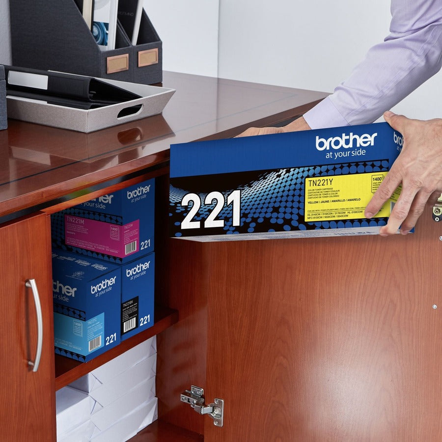 Brother TN221Y Original Toner Cartridge - TN221Y