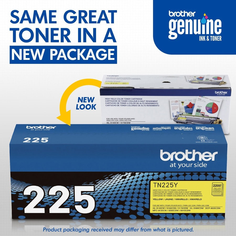 Brother TN225Y Toner Cartridge - TN225Y